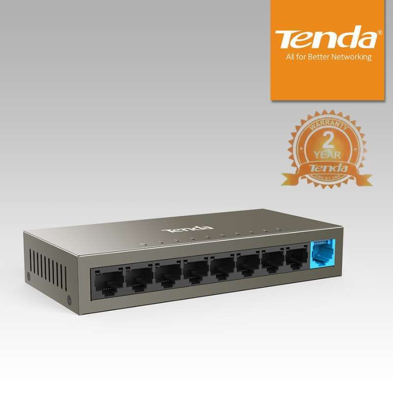 Promo Tenda TEF1109D Switch Hub 10 100Mbps 8 Port Fast Diskon