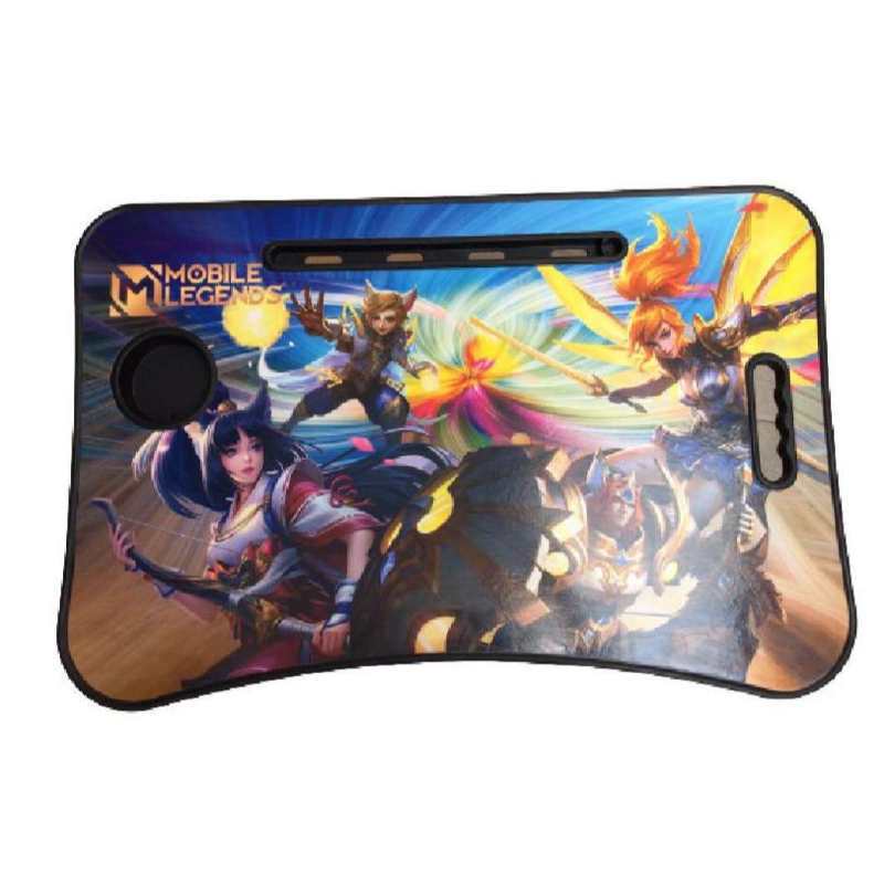 Jual Meja Lipat Karakter Anak Belajar Laptop Serbaguna Portabel