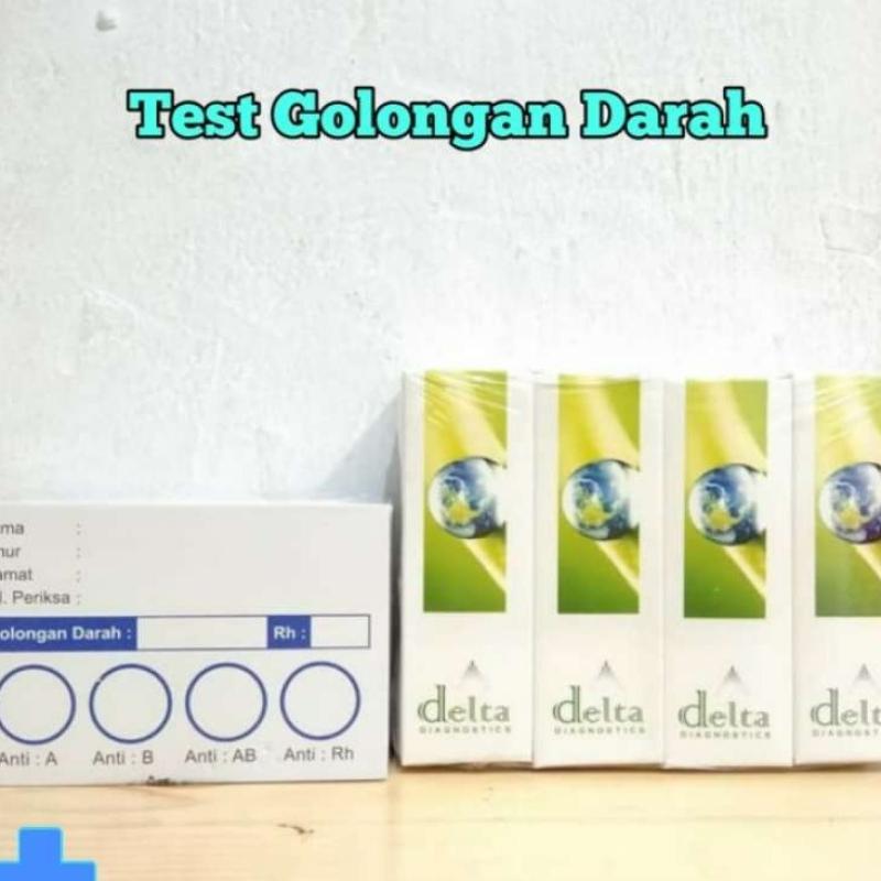 Jual Alat Test Golongan Darah Set / Reagent Tes Golongan Darah di