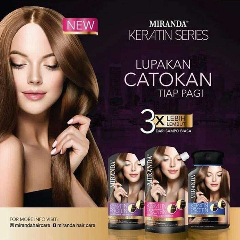 Jual Miranda Keratin Protein Hair Conditioner (Conditioner Rambut