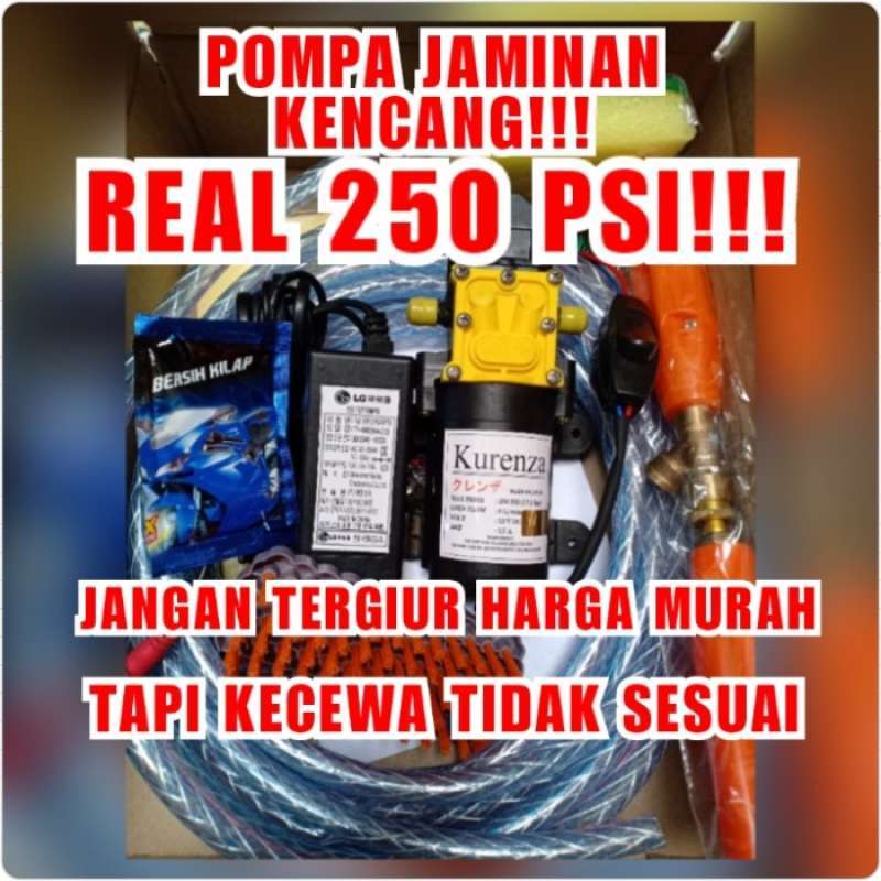 Jual Pompa Cuci Motor Mobil Alat Semprot Doorsmeer Mini 5M Water Pump di Seller Ejaz Store