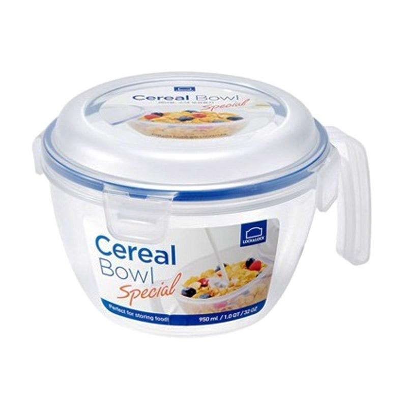 Jual LOCK & LOCK Cereal Bowl Special Tempat Penyimpanan Makanan [950 mL