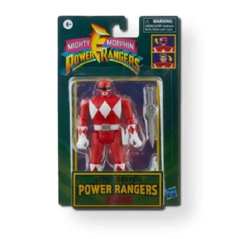 Promo Power Rangers RETRO MORPHIN RED Ranger Jason Auto Morphin Classic ...