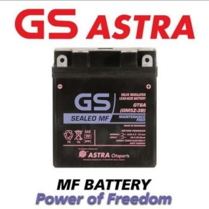 Jual AKI MOTOR MIO SPORTY GS ASTRA ORIGINAL AKI KERING di Seller Alfa