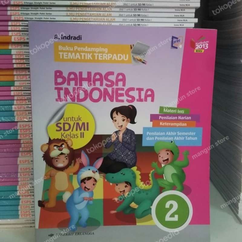 Jual Buku BUPING Bahasa Indonesia Kelas 2 SD K13 Revisi di Seller ...