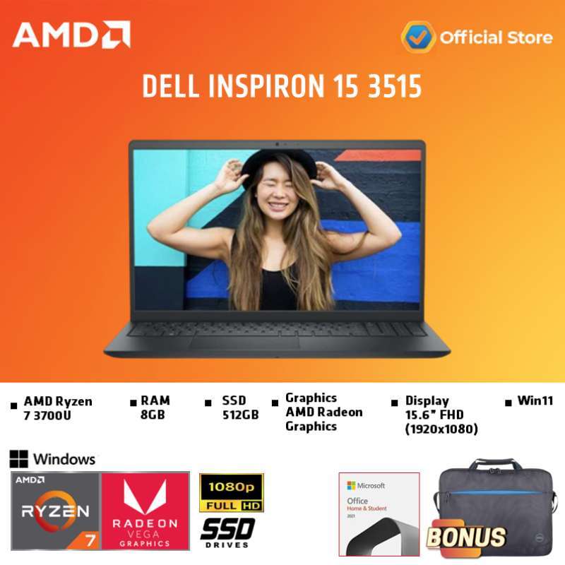 Dalle écran 15.6" FHD IPS Pour Dell Inspiron 15 3515 - Remplacement Neuf, Garantie 1 An