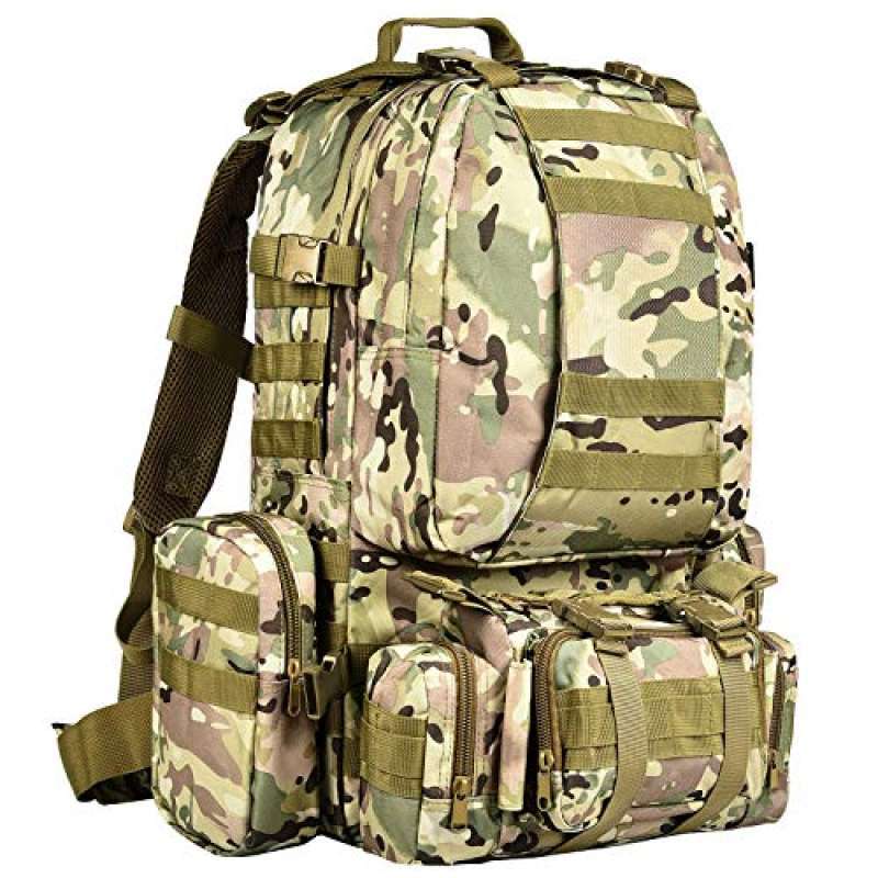 Jual CVLIFE Tactical Backpack Military Army Rucksack 60L Large Assault