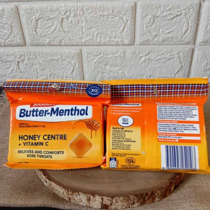 Promo NESTLE SOOTHERS BUTTER MENTHOL HONEY CENTRE + VITAMIN C 3X10 ...