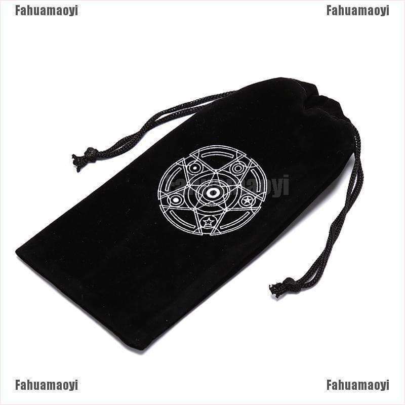 Samt Tarot-Kartenetui Mit Kordelzug – Violett, 18 X 11 Cm, Edelstein-Design, Für Karten & Schmuck