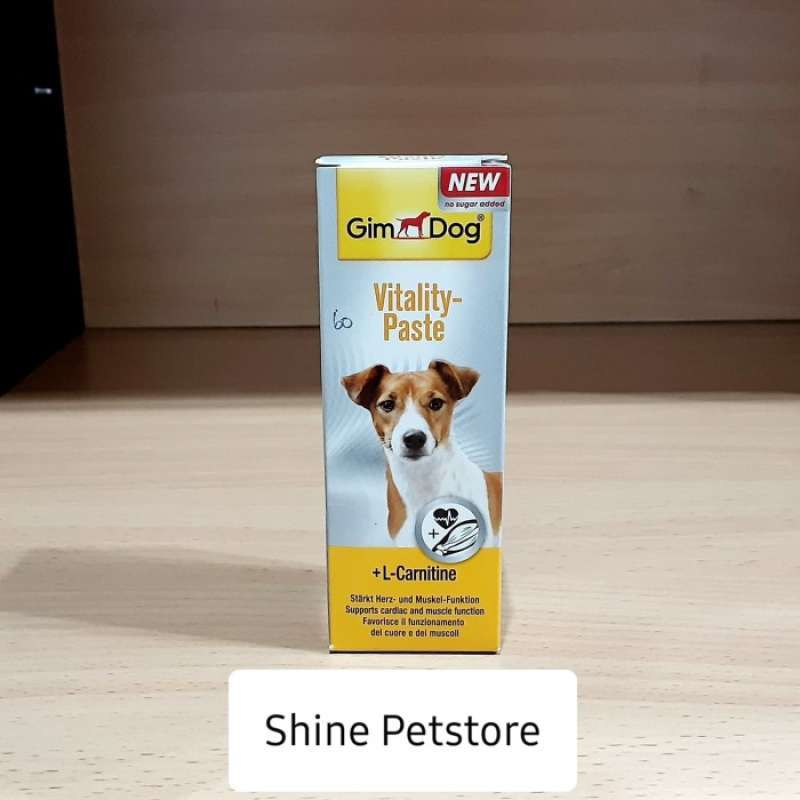 Jual Gim Dog Vitality Paste +LCarnitine 50gr di Seller Fuschia Store