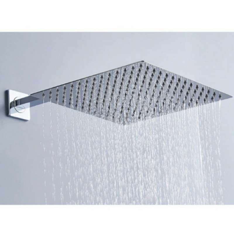 Promo HEAD SHOWER WALL SHOWER DINDING KOTAK MINIMALIS 12 INCH MODEL