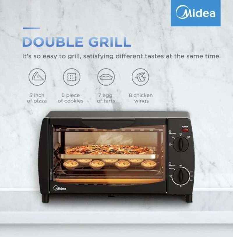 Jual MIDEA Microwave Oven Toaster 10Liter White di Seller Hanskitchen