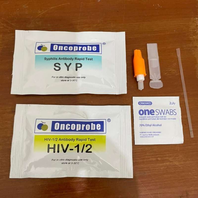 Jual Alat Tes Hiv Generasi 4 Dan Tes Syphilis Satu Paket Di Seller