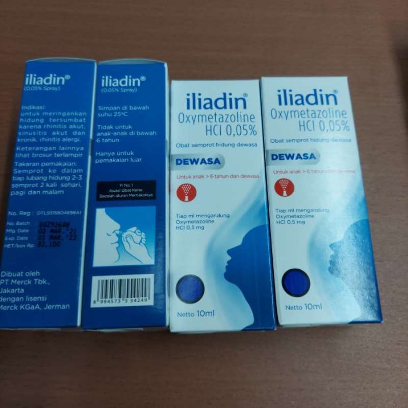 Promo Iliadin Spray Dewasa 0 05 Diskon 23% Di Seller Masha - Kapuk ...