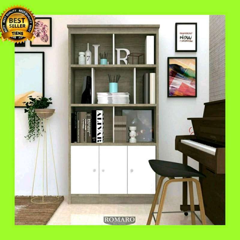Promo Rak Buku Romaro Rb06 Diskon 20 Di Seller Furniture Cikampek
