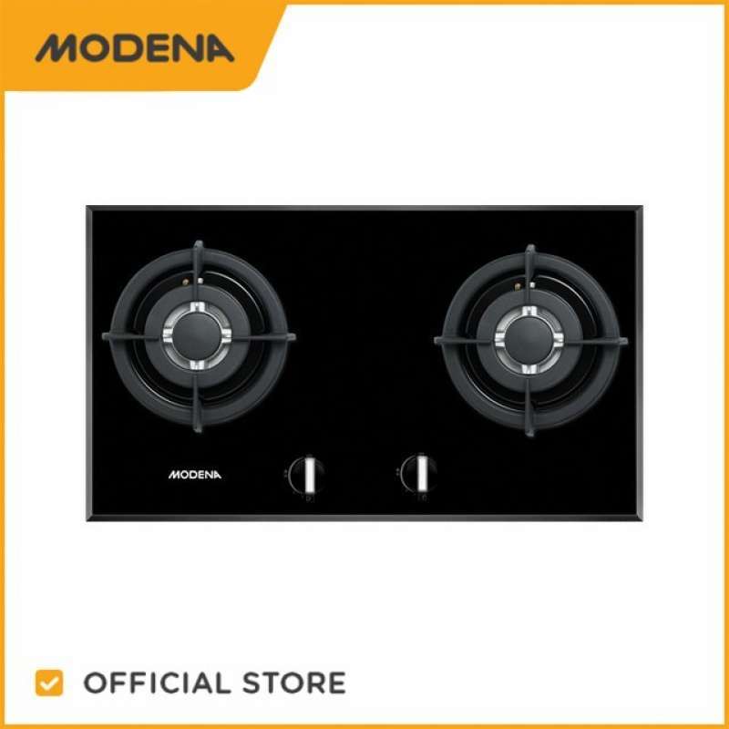 Promo Modena Crista BH 1725 Built-In Hob Gas 2 Burners / Kompor Tanam