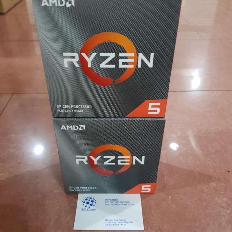 Jual Processor AMD RYZEN 5 3600 Box Matisse AM4 6 Core Zen 2 CPU Socket ...