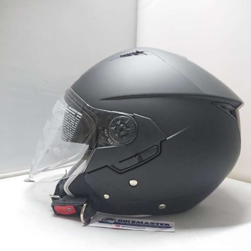 Jual Helm Zeus ZS205 Matt Black Half Face XL di Seller BIKE MASTER Official Store Cijerah