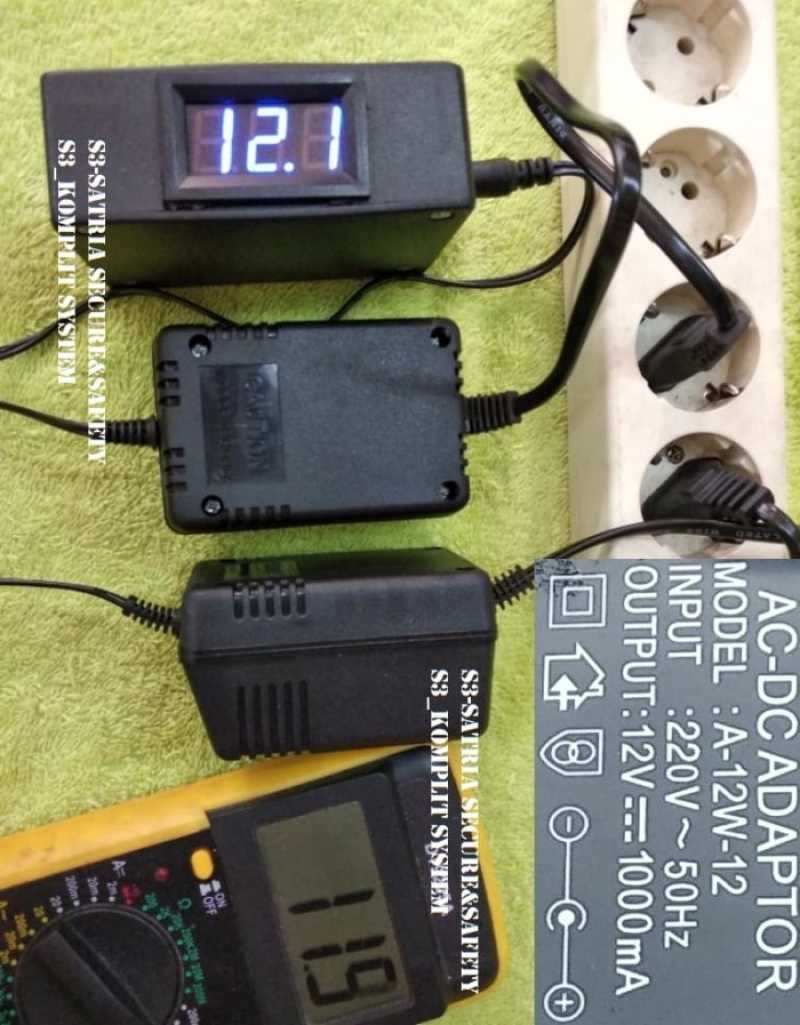 12V Power Adapter For Roland E14 Keyboard – 2 Meter Cable, 1A Output