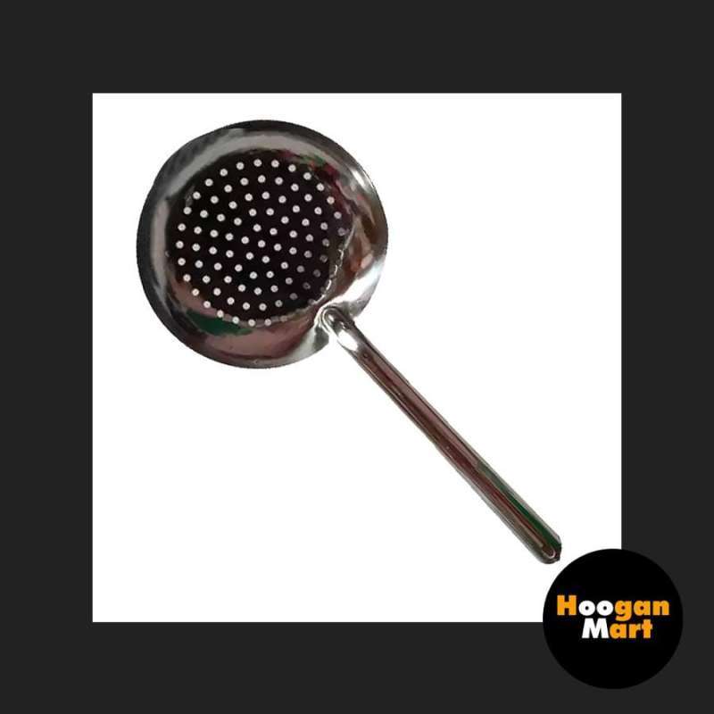 Jual [ Saringan ] 20 Cm Serok Lubang Stainless Full Gorengan Minyak di ...