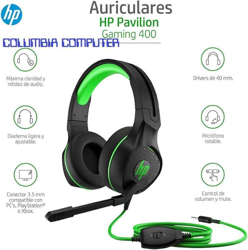 Jual HP Pavilion Gaming Headset 400 di Seller columbia computer raplaz