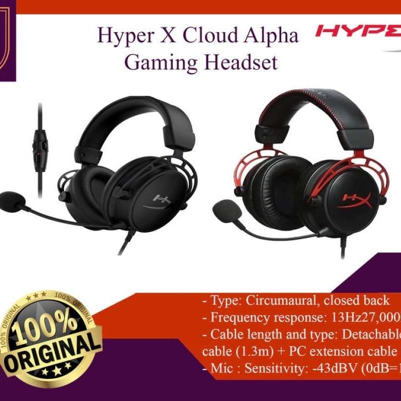 Jual Hyper X Cloud Alpha S / Alpha Gaming Headset / Hyper-X Original di ...