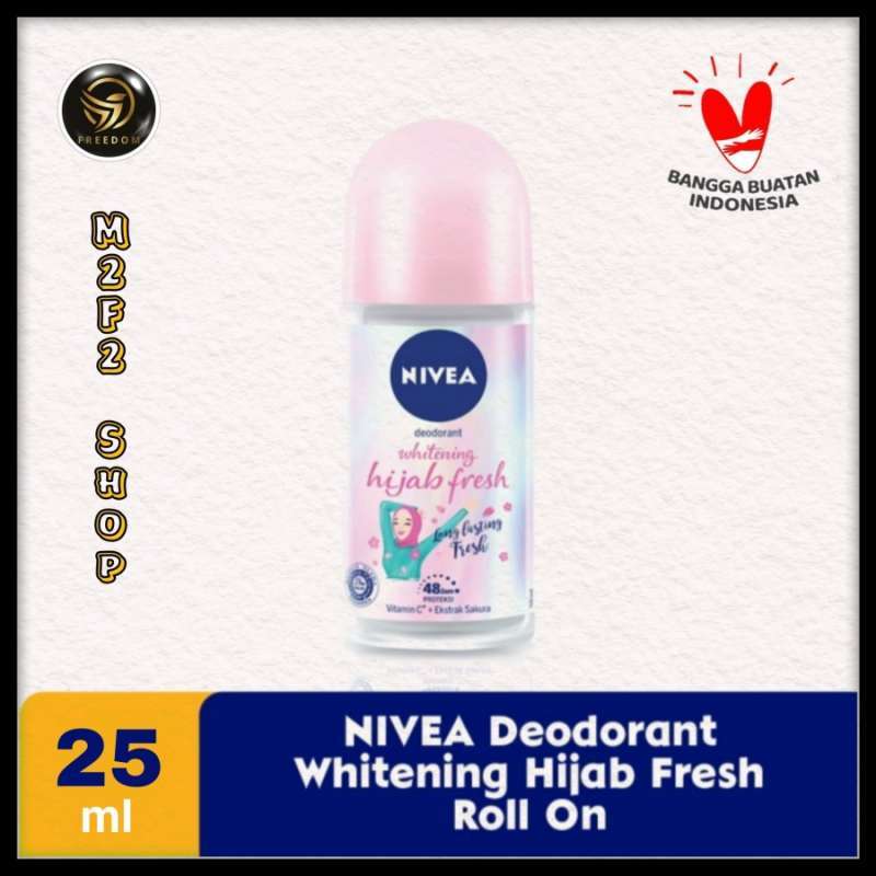 Promo NIVEA Personal Care Deodorant Whitening Hijab 25 ml (Kemasan