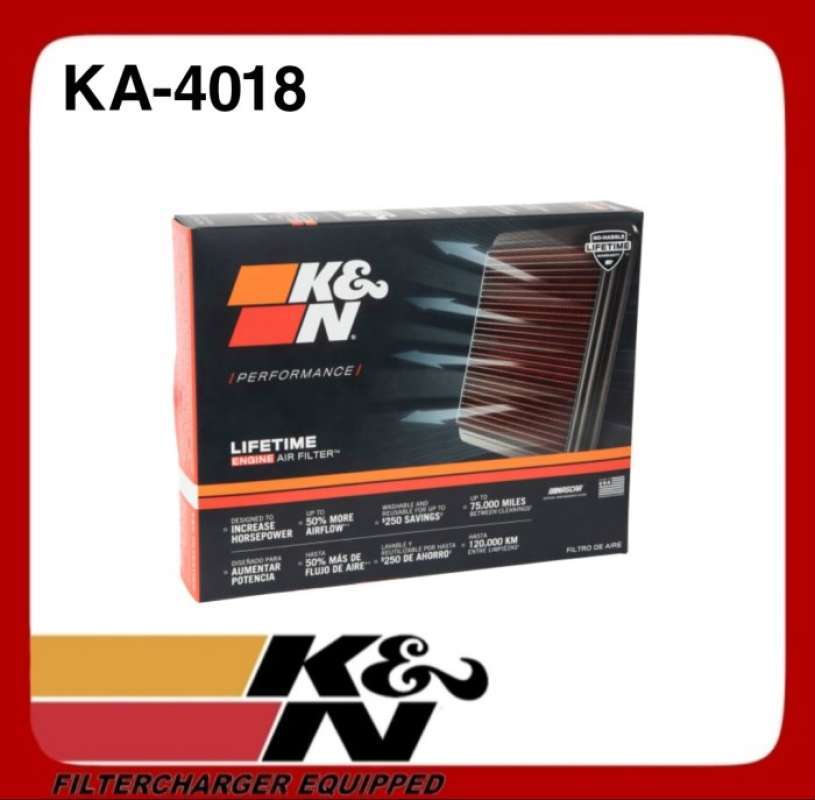 K&N KA-1003 Replacement Air Filter – Fits Kawasaki ZR750K Z750S