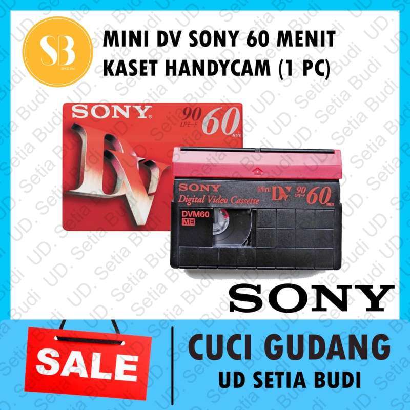 Jual Mini DV Sony 60 Menit Digital Video Mini Cassette Kaset Handycam