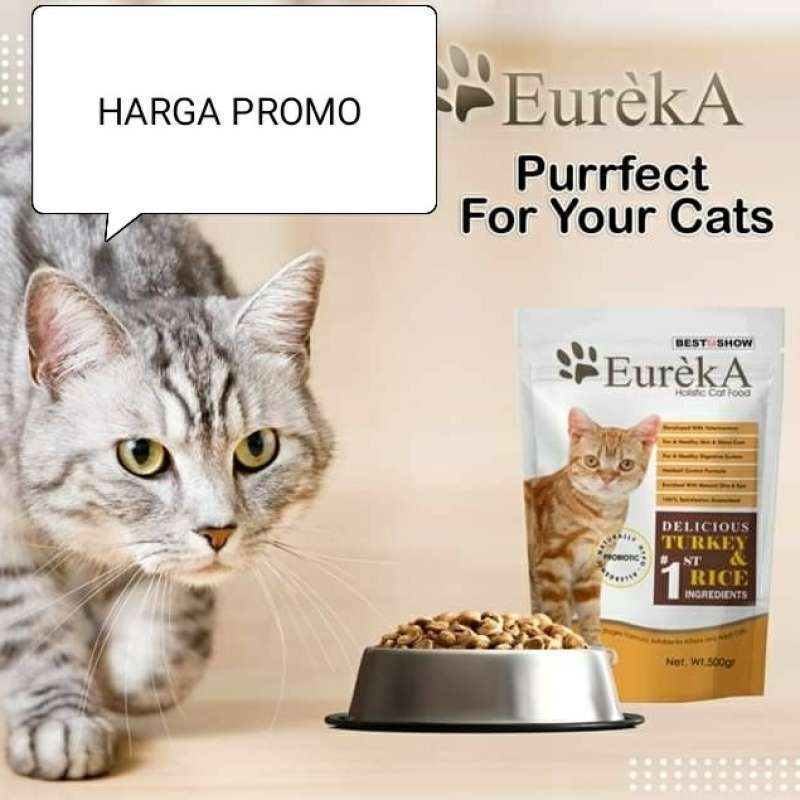 Jual Eureka holistik cat food frespack 1,5 kg di Seller Alfa Sentra Abadi Blibli