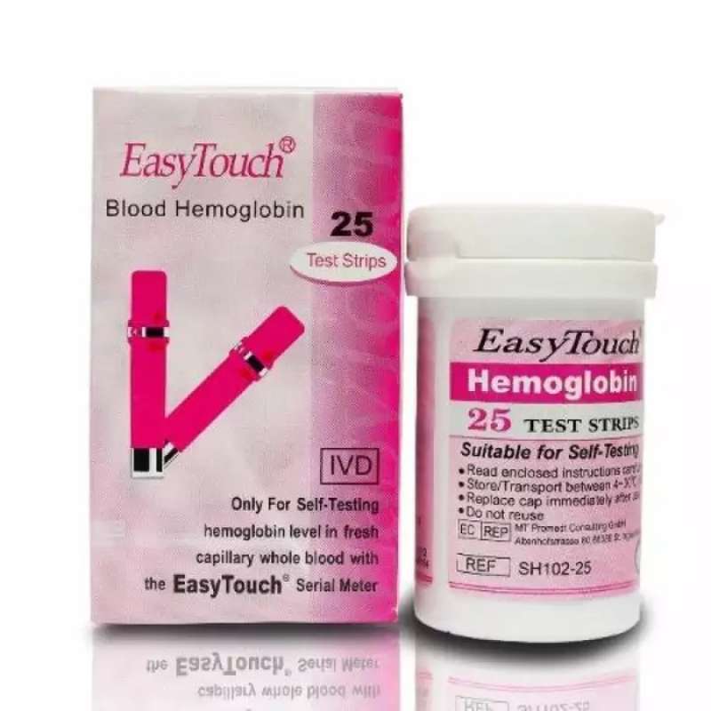 Jual Easy Touch Hemoglobin / Easytouch HB Hemoglobin di Seller Life