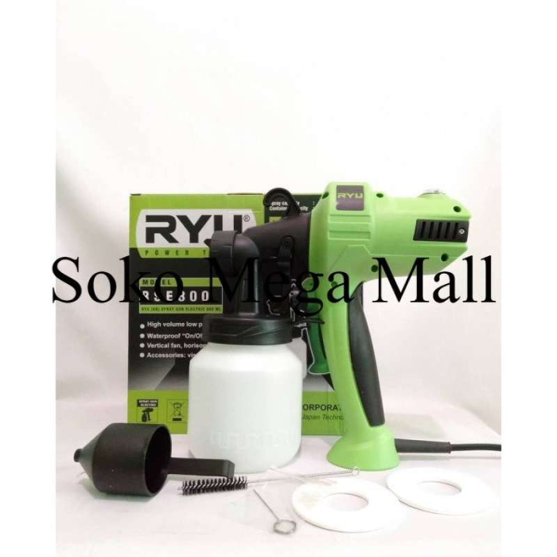 Promo Available RYU Spray Gun Elektrik RSE 800 - Mesin Cat Semprot RYU ...