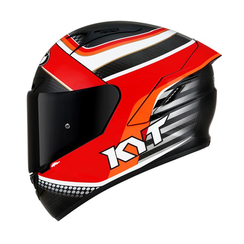 Jual KYT NX Race Carbon Michele Pirro Replica Helm Full Face Black