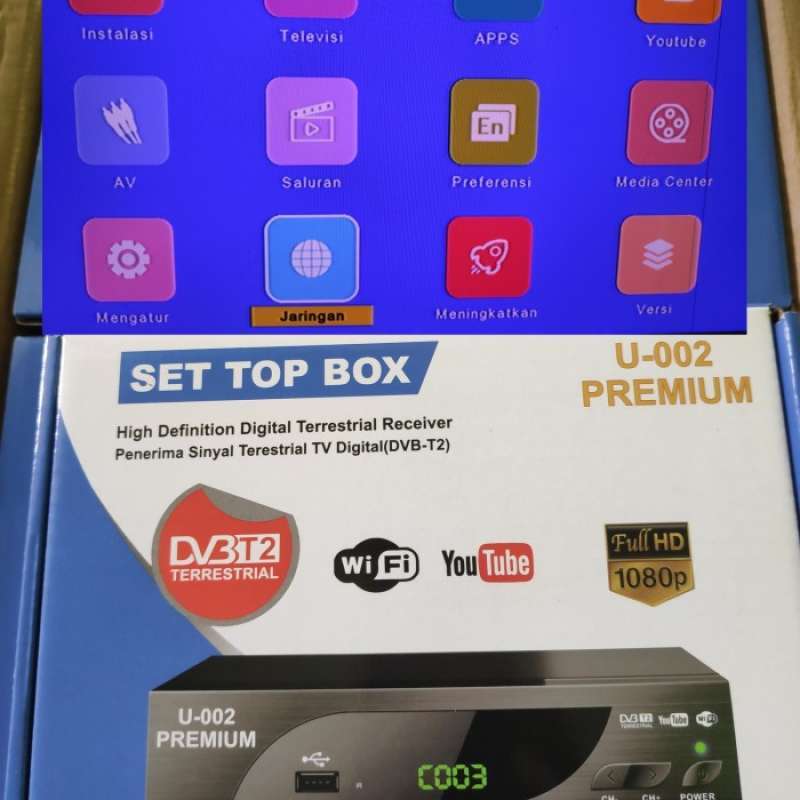 Jual Set Top Box DVB T2 Analog To Digital STB DVB T2 Murah Berkualitas