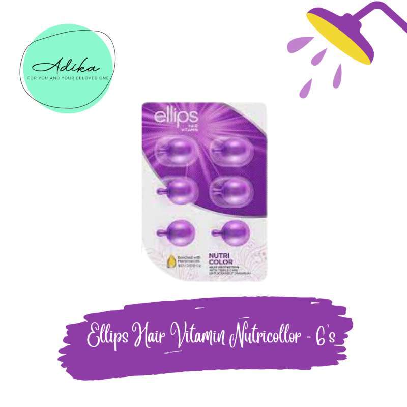 Ellips Violet Jual Ellips Hair Vitamin Nutri Color-6`S di Seller Mitra Adika - Kota ...