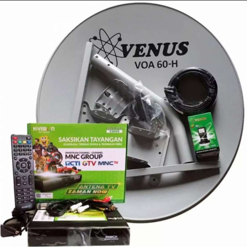 Promo Antena Tv Digital Satelit Parabola Tanpa Langganan Kvision