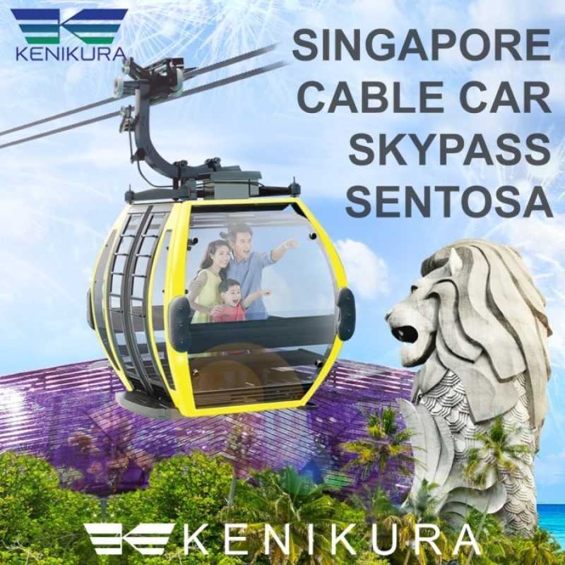 Jual Tiket Singapore Cable car Skypass Sentosa singapura sky pass
