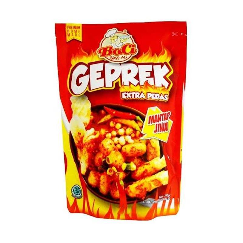 Jual BOCI Baso Aci Geprek Pedas Mantap Jiwa [200 g] di Seller cemilan4u