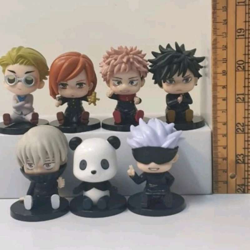 Jual jujutsu kaisen action figure set D 7pcs di Seller toko micho