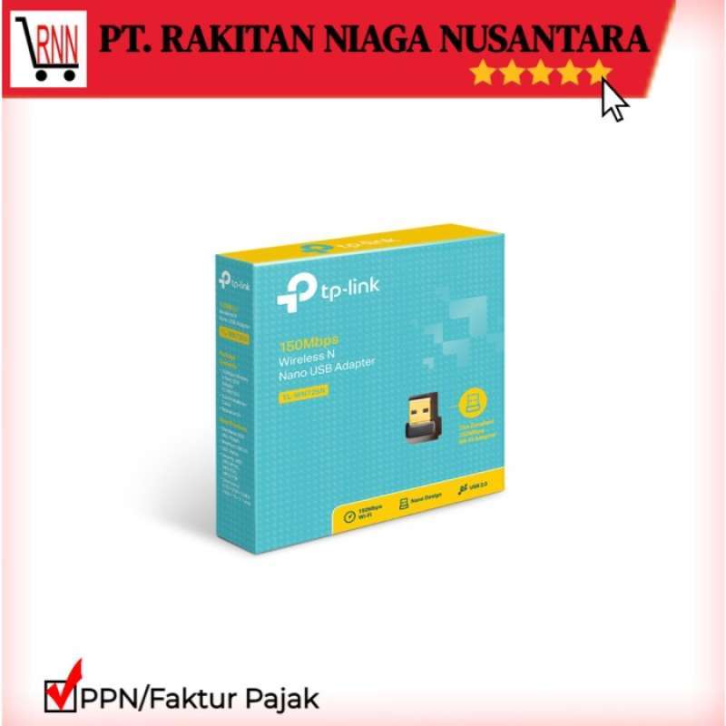 Promo TP-LINK TPLINK TL-WN 725N USB WIFI MINI WIRELESS ADAPTOR Diskon 9 ...