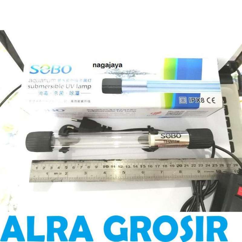Promo Lampu UV 11 watt lampu anti lumut aquarium kolam toran air UV ASF