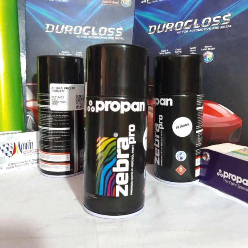 Promo PP PRIMER PLASTIC PRIMER CAT DASAR PLASTIK ZEBRA PROPAN 300ml