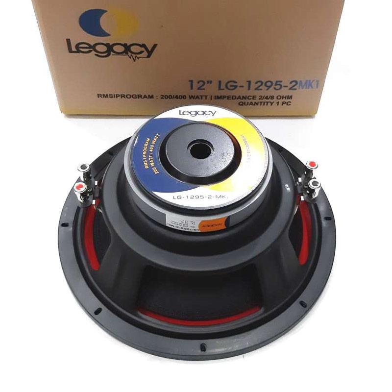 Jual Legacy Lg12952 Mk1 Double Coil Bass Speaker Subwoofer [12 Inch