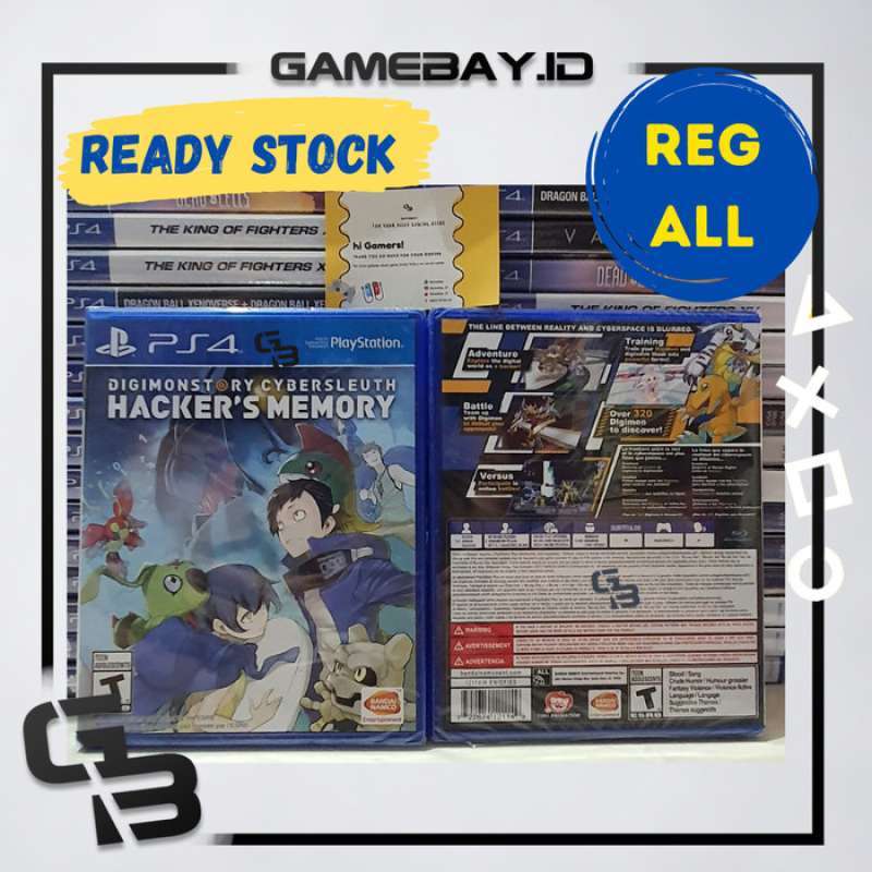 Promo Ps4 Digimon Story Cybersleuth Hacker's Memory / Hacker Diskon 36 di Seller gamers today