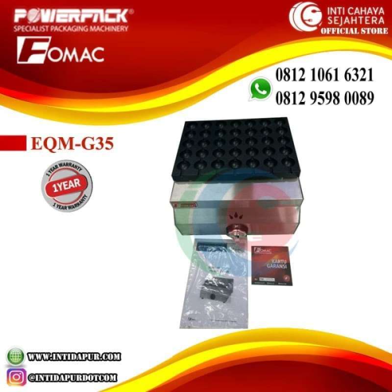 Jual Mesin Sate Telur Puyuh Gas Egg Quail Fomac di Seller Honey Living