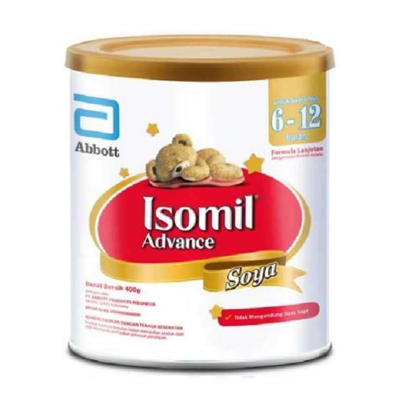 Jual Abbott Isomil Advance Soya Susu Formula [400 G/ 6 - 12 Bulan ...