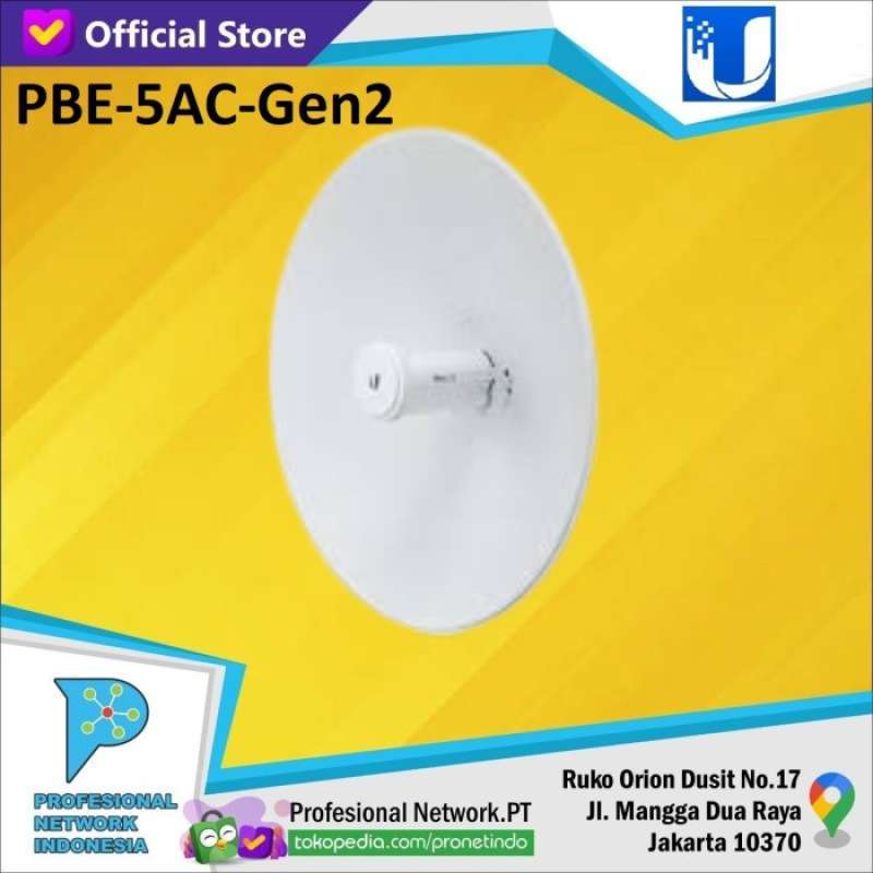 Promo Ubiquiti PowerBeam 5ACGen 2 5AC Gen2 PBE5ACGen2 Diskon 9 di