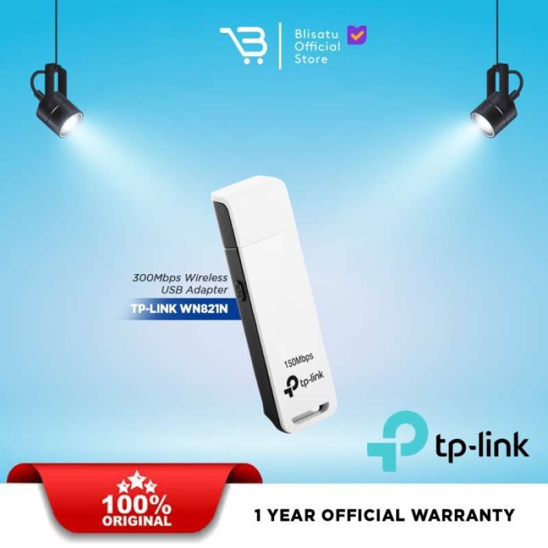 Promo TP-LINK TL-WN821N 300Mbps Wireless N USB Adapter - White Diskon 9 ...