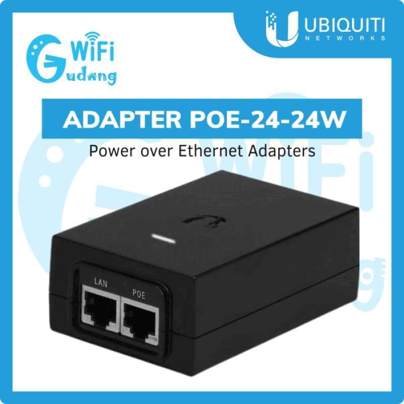 Jual Ubiquiti Poe-24-24w Poe Injector, 24vdc, 24w Di Seller New Vision ...