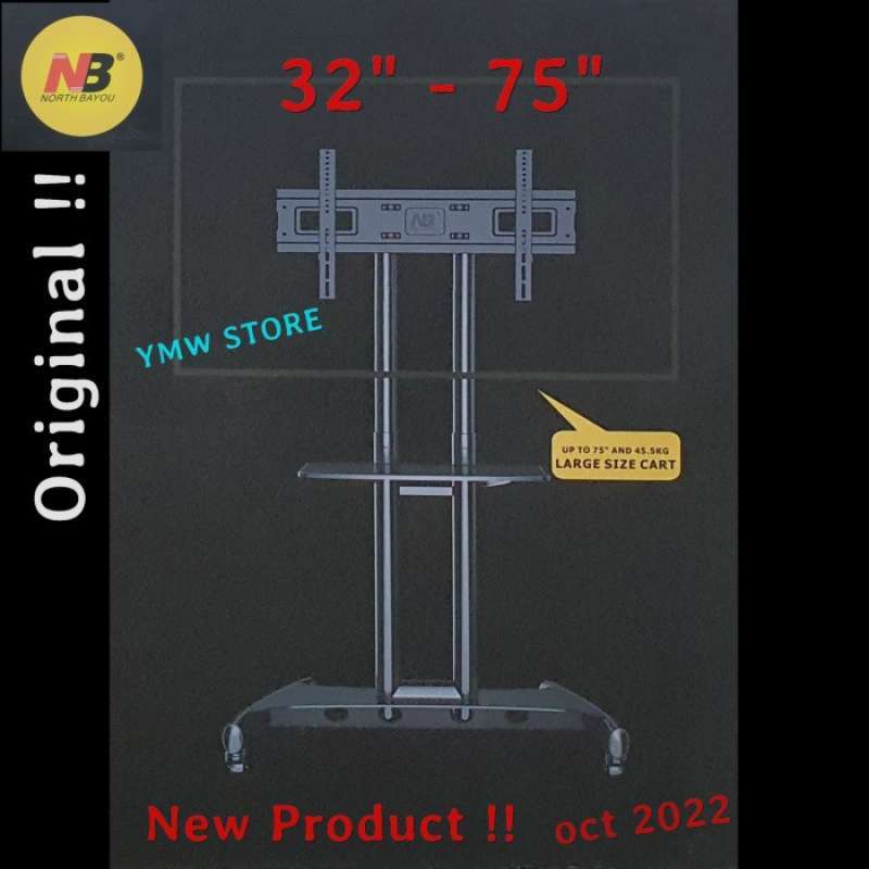 Jual Standing Bracket TV NORTH BAYOU NB AVA1500 / AVA 1500-60-1P 32 ...
